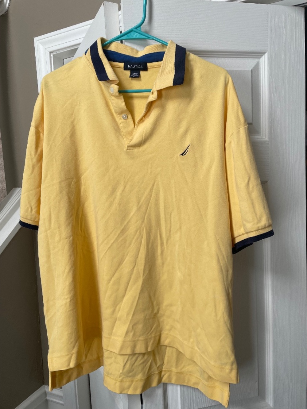 Nautica Yellow Polo Size XL